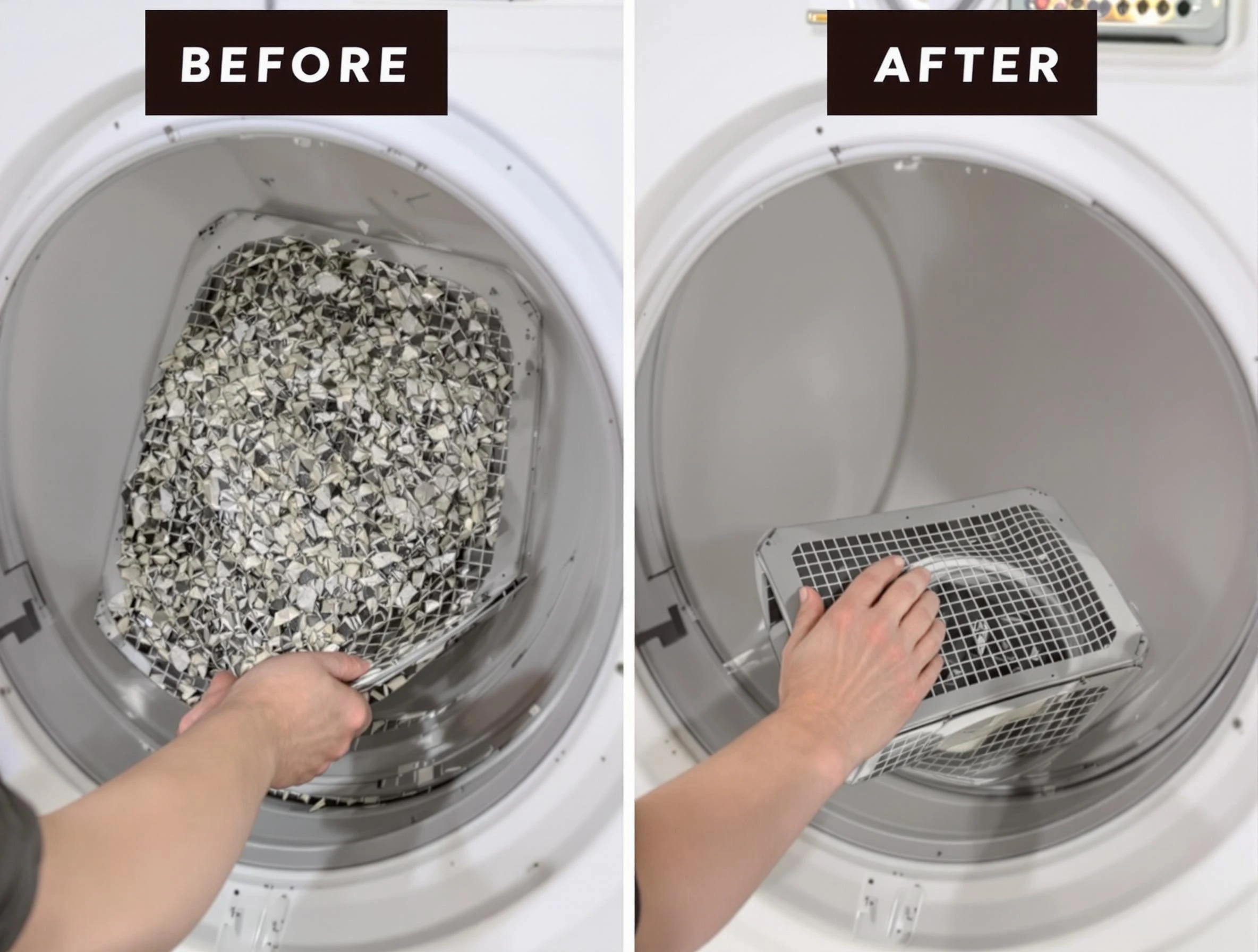Professional lint trap cleaning by Mountain Green Dryer Vent Cleaning in Mountain Green