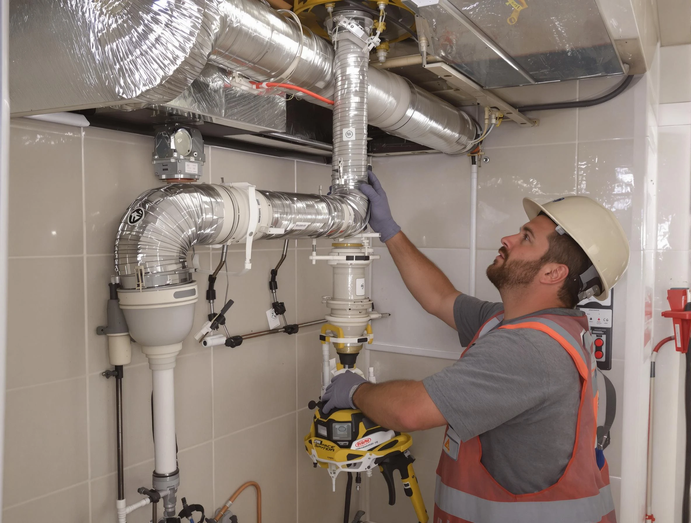 Mountain Green Dryer Vent Cleaning expert performing professional dryer vent repair and installation in Mountain Green