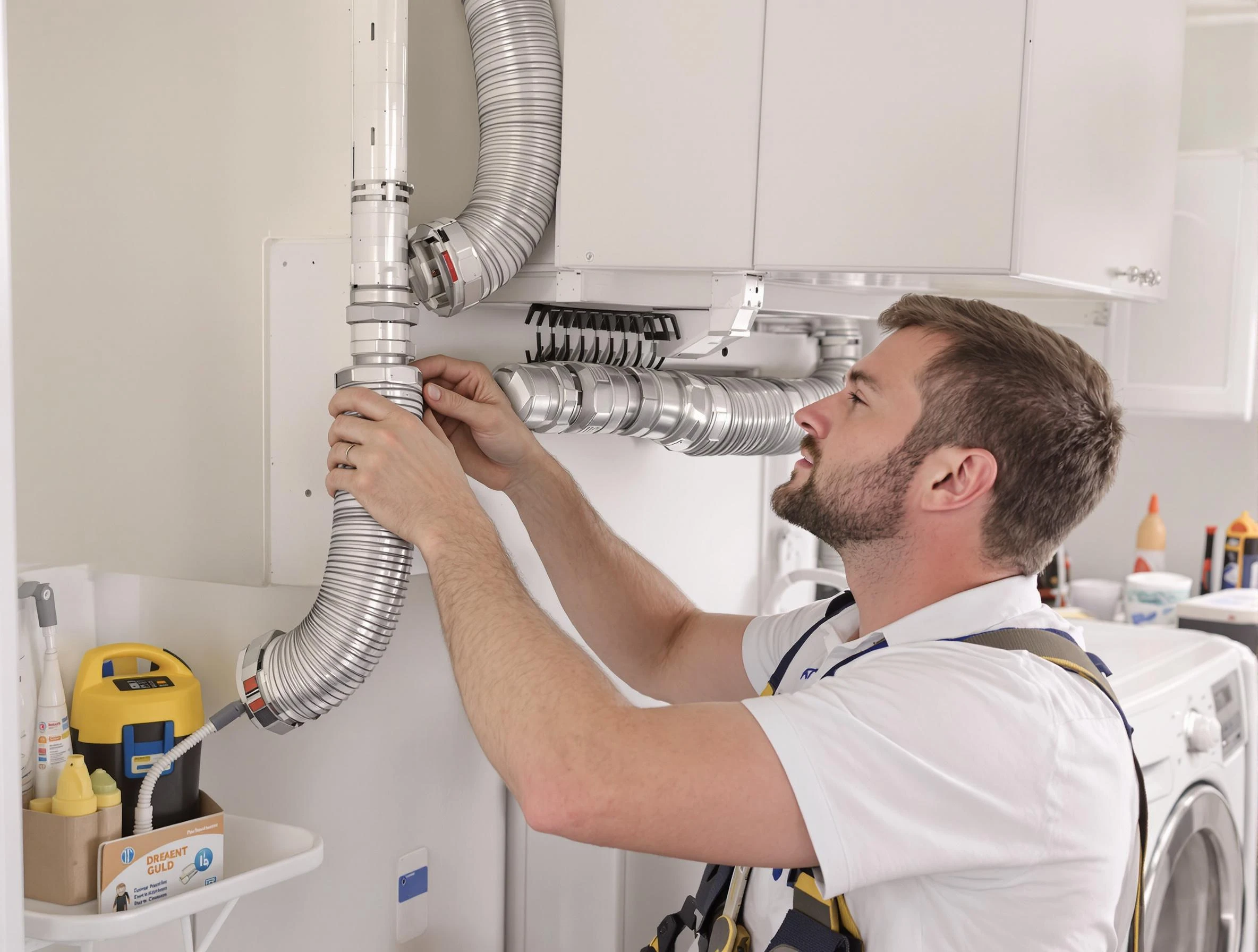 Professional dryer vent repair and installation by Mountain Green Dryer Vent Cleaning in Mountain Green
